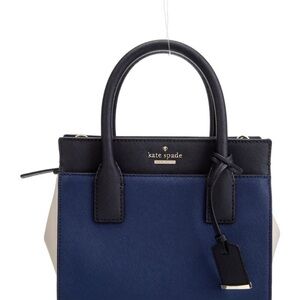 Kate Spade Navy White and Black Handbag